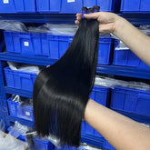 Straight Bulk Virgin Human Hair For Braiding